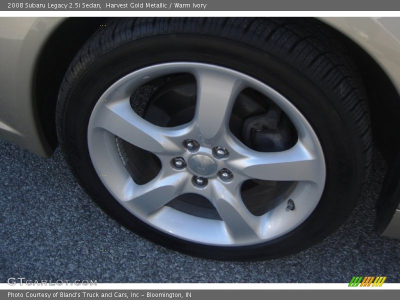 Harvest Gold Metallic / Warm Ivory 2008 Subaru Legacy 2.5i Sedan