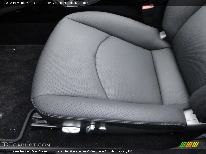 Black / Black 2012 Porsche 911 Black Edition Cabriolet