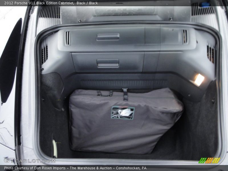 Black / Black 2012 Porsche 911 Black Edition Cabriolet