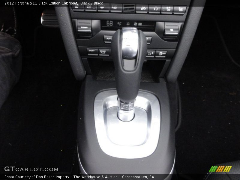  2012 911 Black Edition Cabriolet 7 Speed PDK Dual-Clutch Automatic Shifter