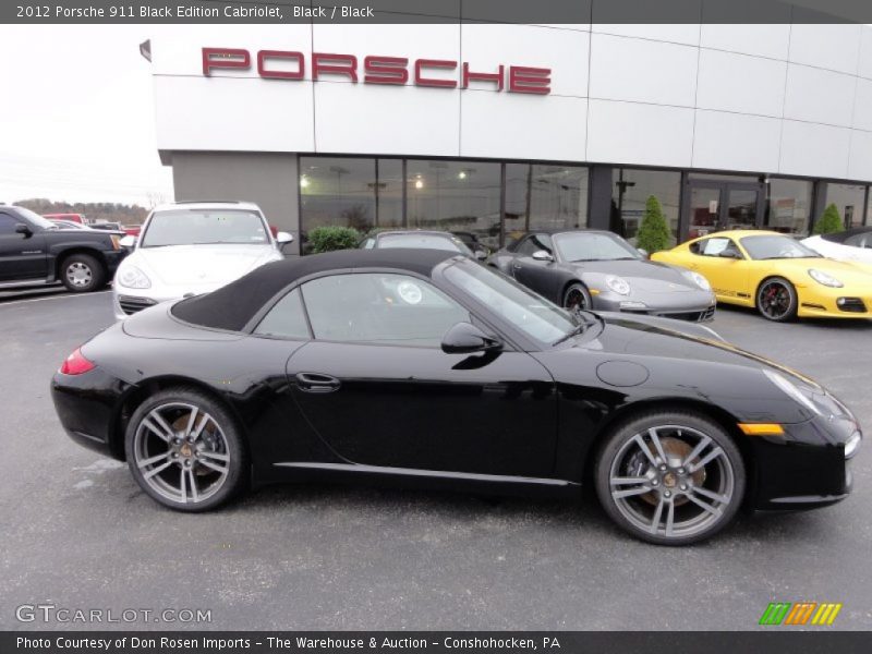 Black Edition - 2012 Porsche 911 Black Edition Cabriolet