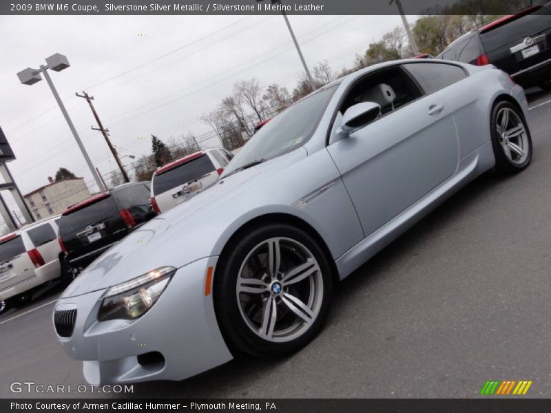  2009 M6 Coupe Silverstone Silver Metallic