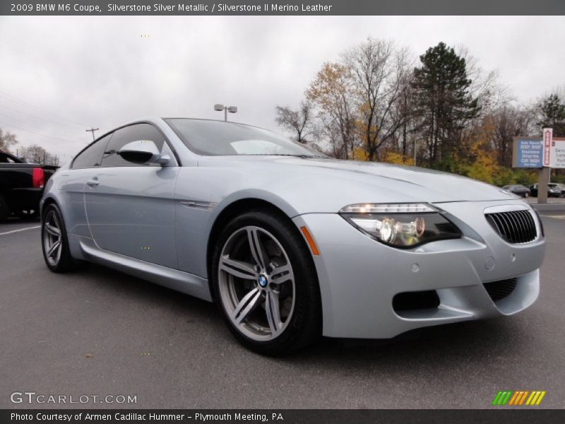  2009 M6 Coupe Silverstone Silver Metallic