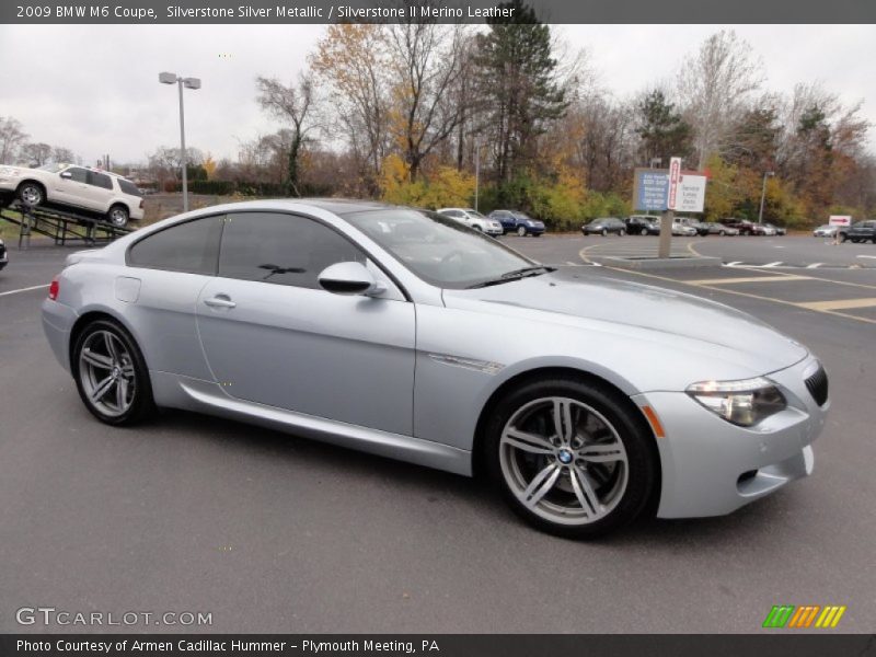  2009 M6 Coupe Silverstone Silver Metallic