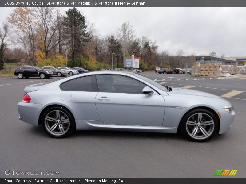  2009 M6 Coupe Silverstone Silver Metallic