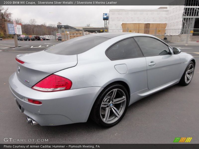  2009 M6 Coupe Silverstone Silver Metallic