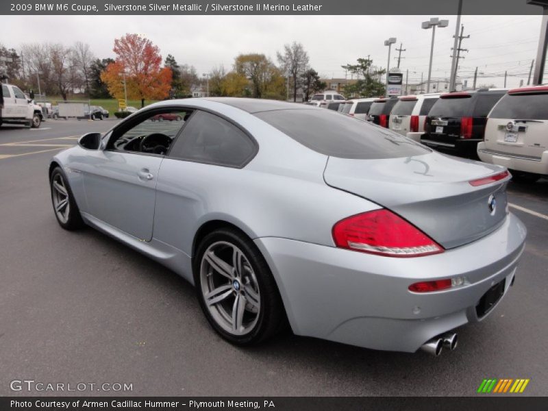  2009 M6 Coupe Silverstone Silver Metallic