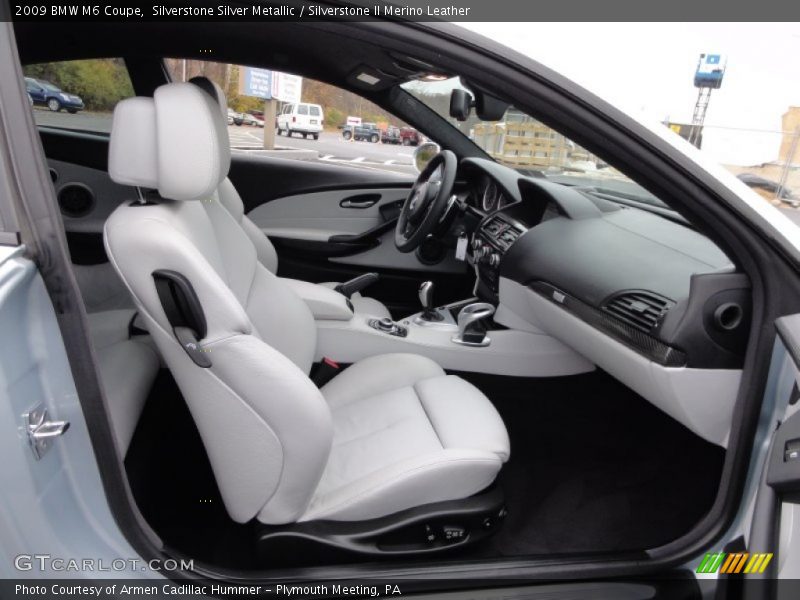  2009 M6 Coupe Silverstone II Merino Leather Interior