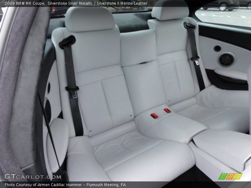Rear seats - 2009 BMW M6 Coupe