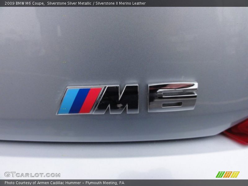 M6 badge - 2009 BMW M6 Coupe