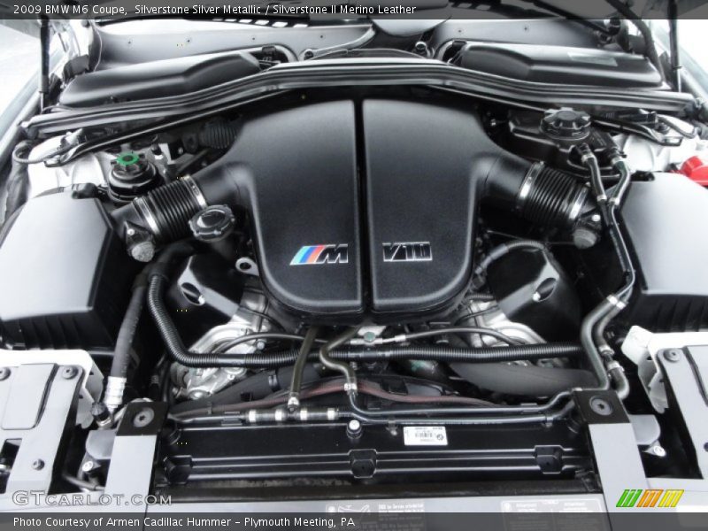  2009 M6 Coupe Engine - 5.0 Liter DOHC 40-Valve VVT V10