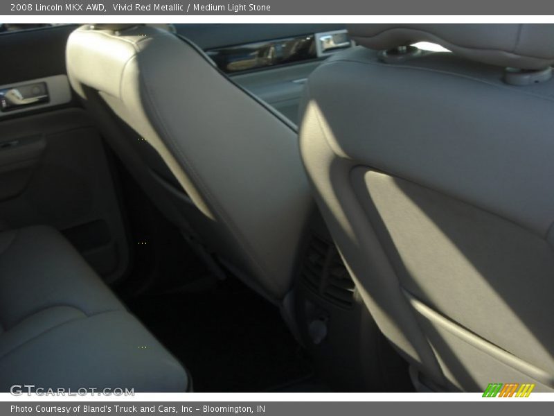 Vivid Red Metallic / Medium Light Stone 2008 Lincoln MKX AWD