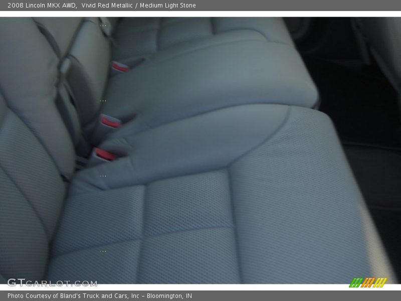 Vivid Red Metallic / Medium Light Stone 2008 Lincoln MKX AWD