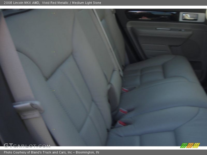 Vivid Red Metallic / Medium Light Stone 2008 Lincoln MKX AWD