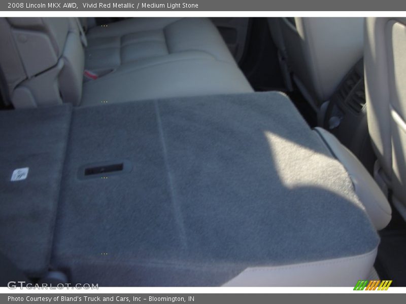 Vivid Red Metallic / Medium Light Stone 2008 Lincoln MKX AWD