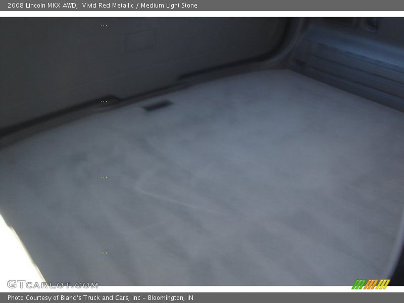 Vivid Red Metallic / Medium Light Stone 2008 Lincoln MKX AWD