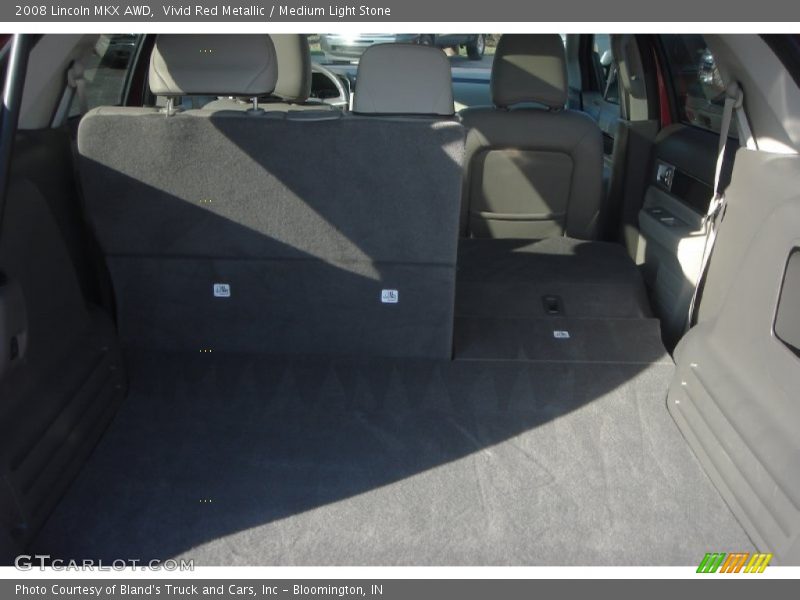 Vivid Red Metallic / Medium Light Stone 2008 Lincoln MKX AWD