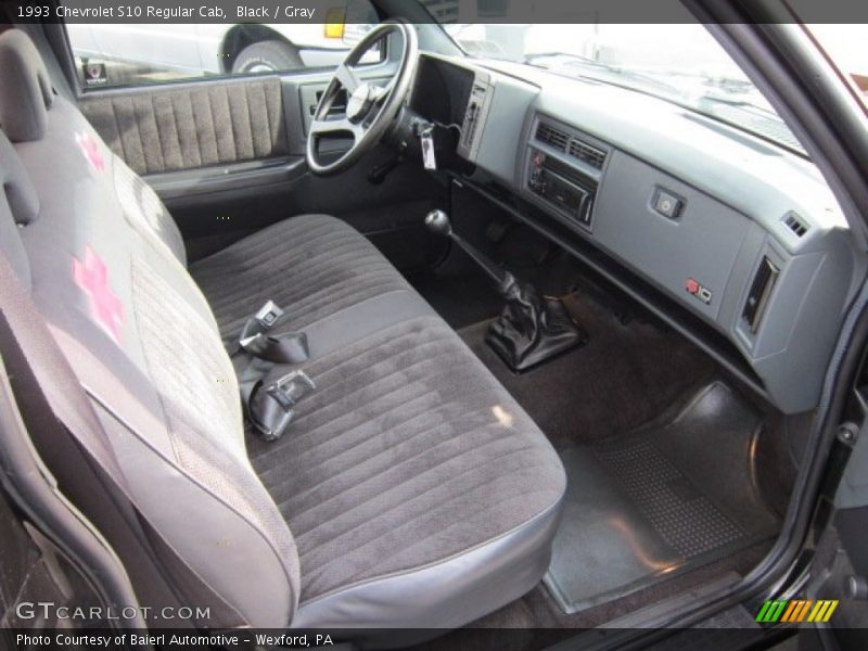  1993 S10 Regular Cab Gray Interior