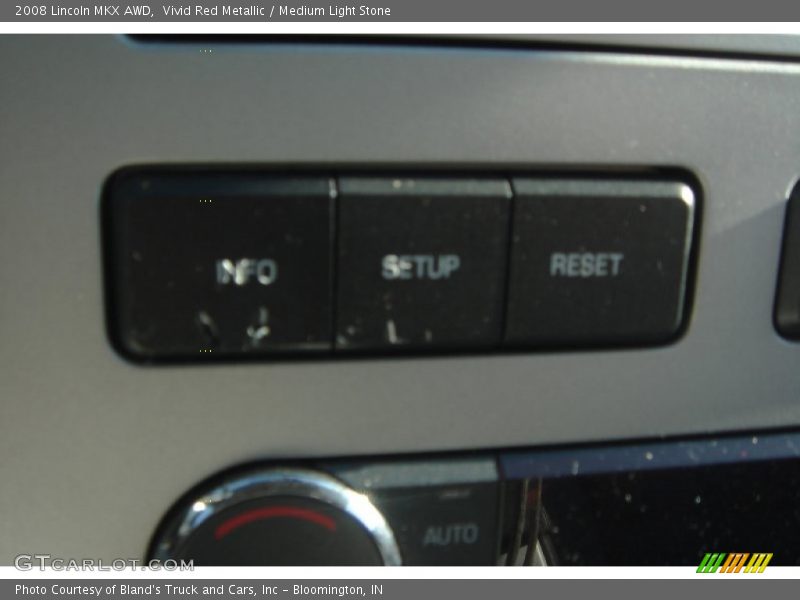Vivid Red Metallic / Medium Light Stone 2008 Lincoln MKX AWD