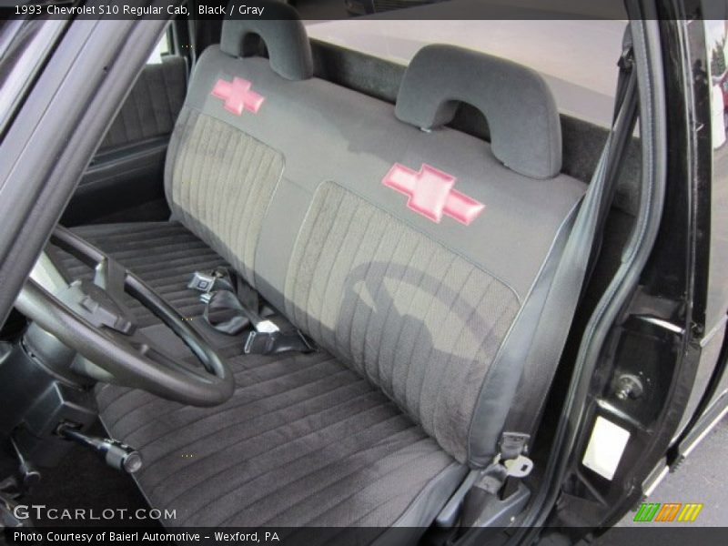  1993 S10 Regular Cab Gray Interior