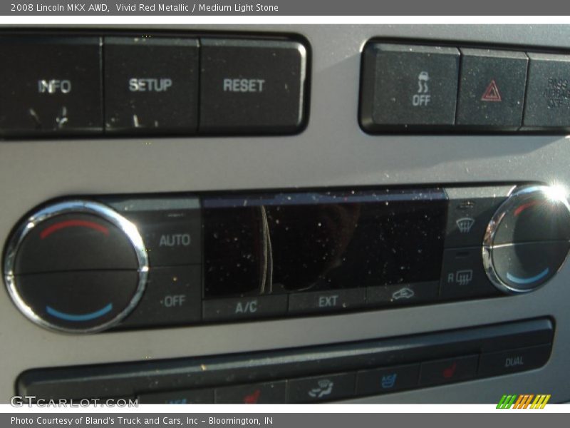 Vivid Red Metallic / Medium Light Stone 2008 Lincoln MKX AWD