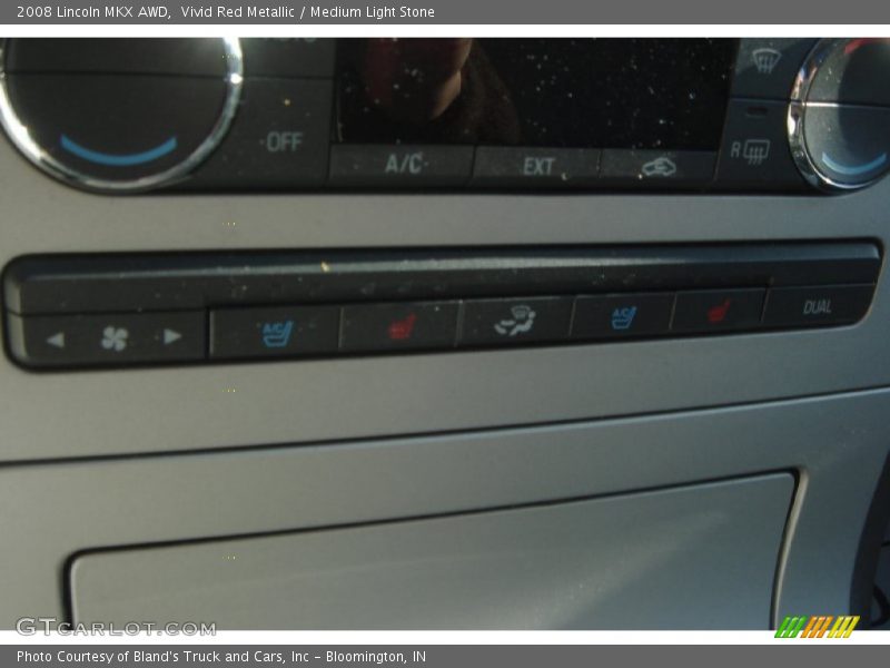Vivid Red Metallic / Medium Light Stone 2008 Lincoln MKX AWD