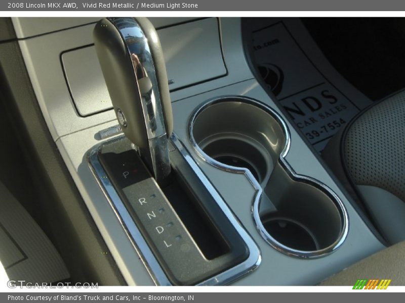 Vivid Red Metallic / Medium Light Stone 2008 Lincoln MKX AWD