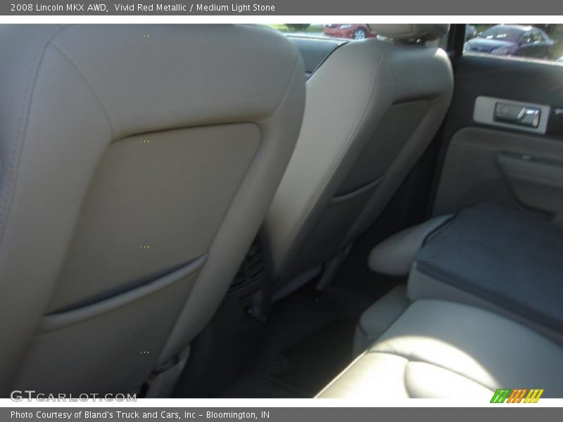 Vivid Red Metallic / Medium Light Stone 2008 Lincoln MKX AWD