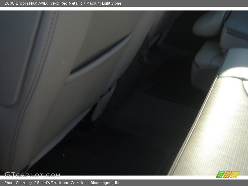 Vivid Red Metallic / Medium Light Stone 2008 Lincoln MKX AWD