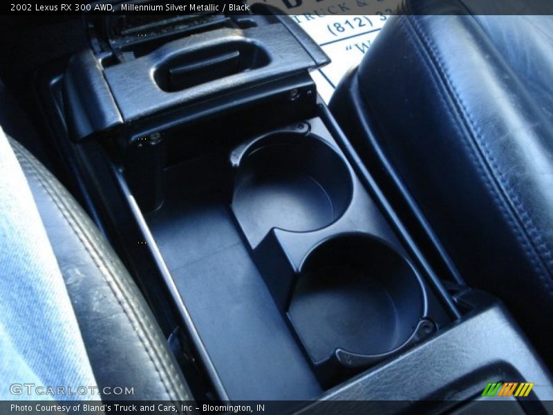 Millennium Silver Metallic / Black 2002 Lexus RX 300 AWD