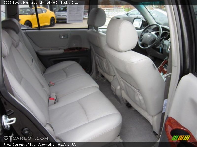 Black / Gray 2005 Toyota Highlander Limited 4WD