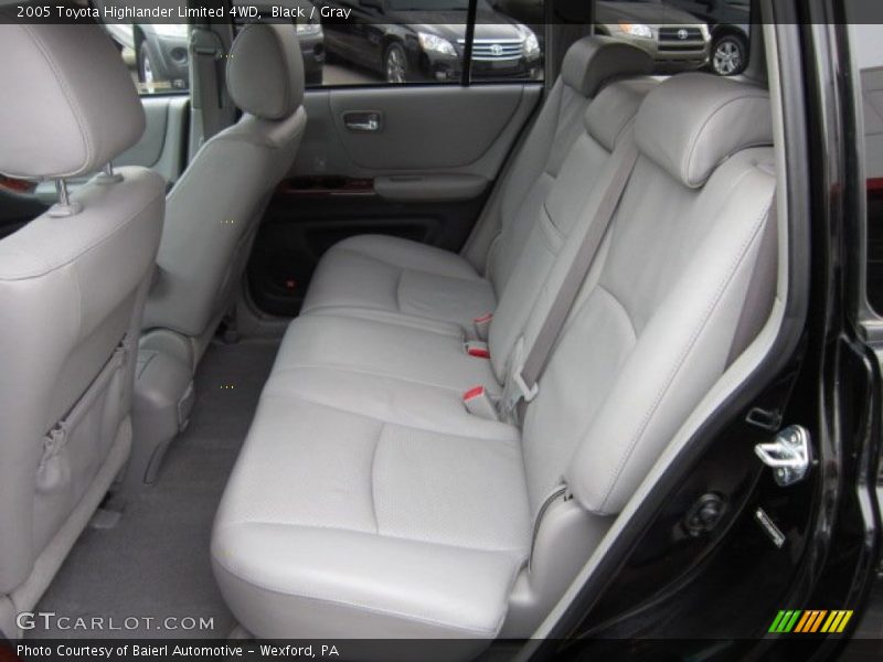 Black / Gray 2005 Toyota Highlander Limited 4WD