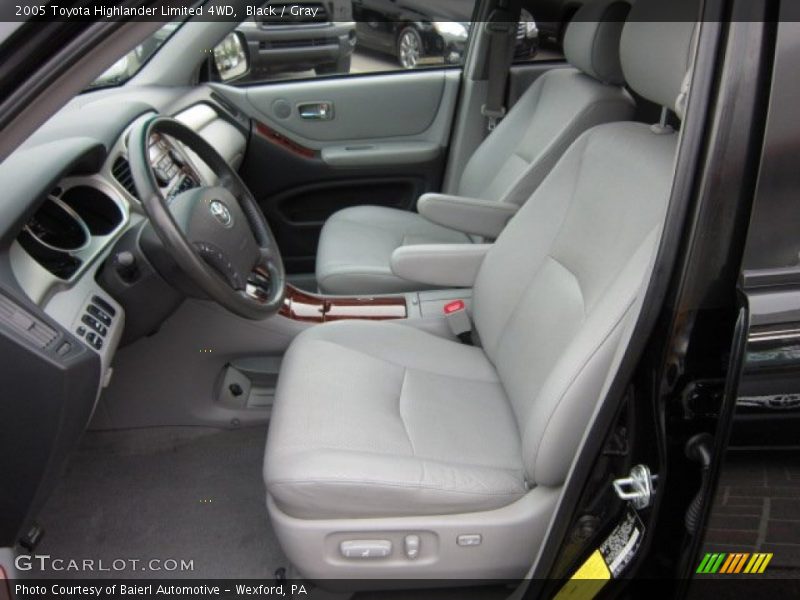 Black / Gray 2005 Toyota Highlander Limited 4WD