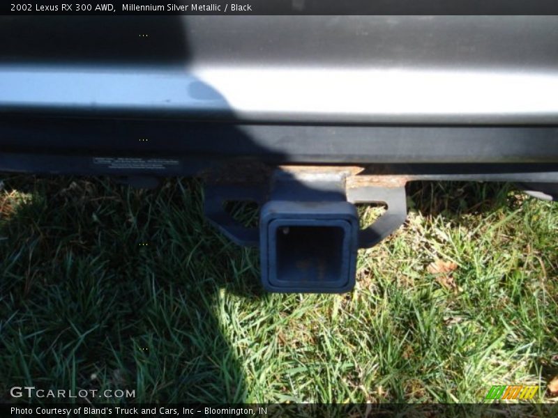 Millennium Silver Metallic / Black 2002 Lexus RX 300 AWD
