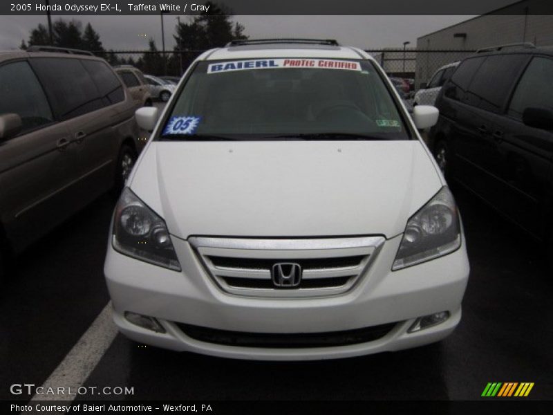 Taffeta White / Gray 2005 Honda Odyssey EX-L
