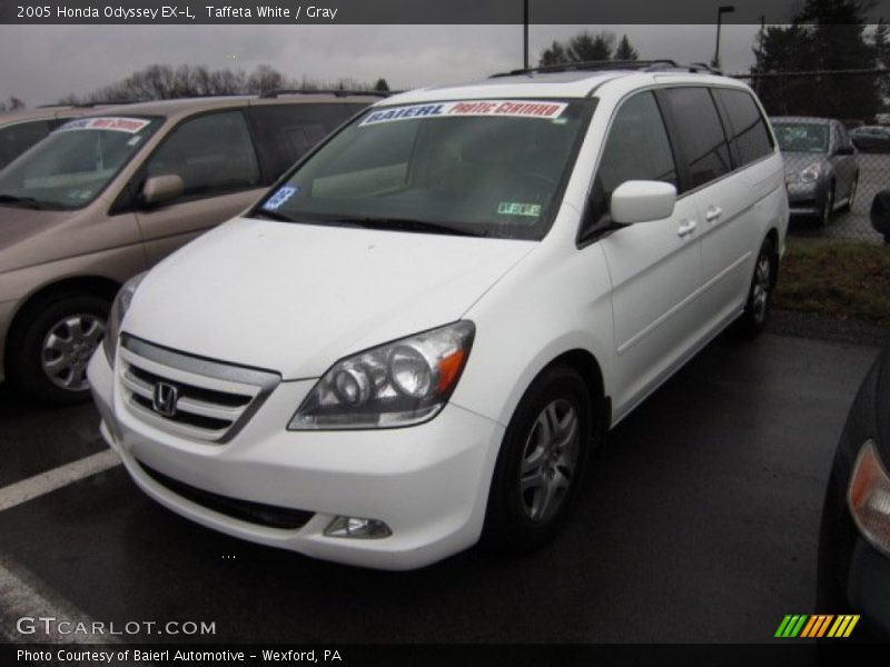 Taffeta White / Gray 2005 Honda Odyssey EX-L