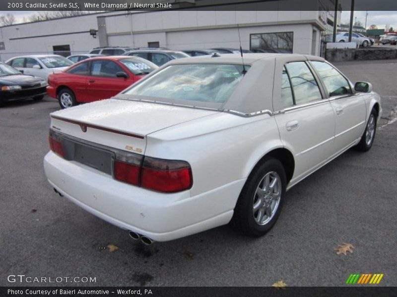 White Diamond / Neutral Shale 2003 Cadillac Seville SLS