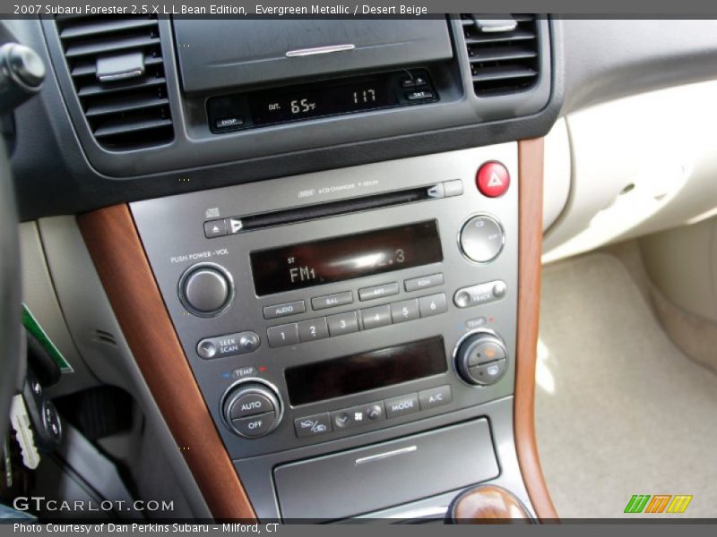 Controls of 2007 Forester 2.5 X L.L.Bean Edition