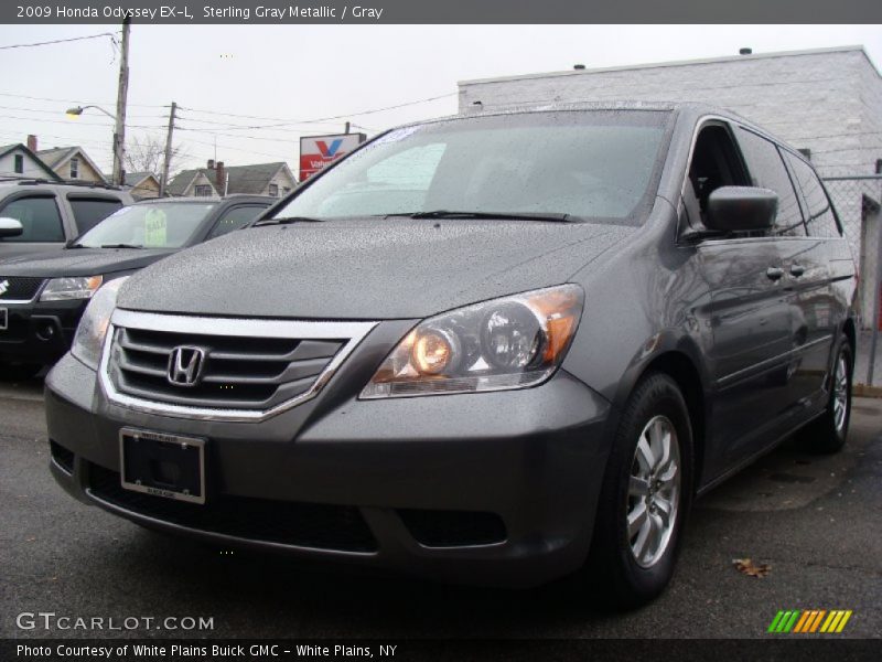 Sterling Gray Metallic / Gray 2009 Honda Odyssey EX-L