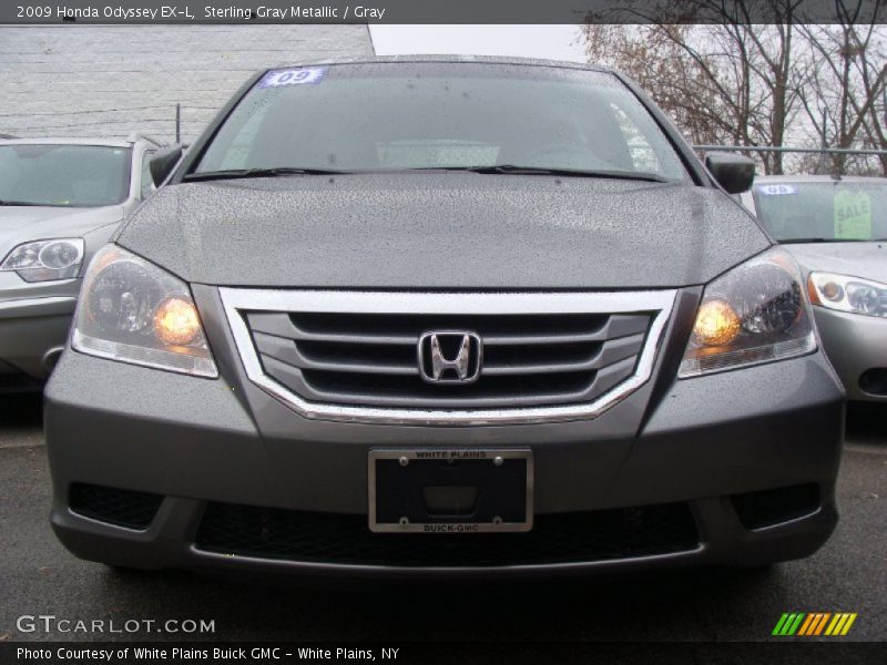 Sterling Gray Metallic / Gray 2009 Honda Odyssey EX-L