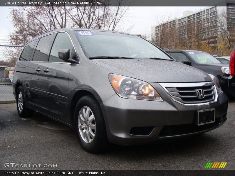 Sterling Gray Metallic / Gray 2009 Honda Odyssey EX-L