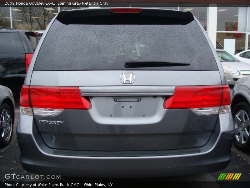 Sterling Gray Metallic / Gray 2009 Honda Odyssey EX-L