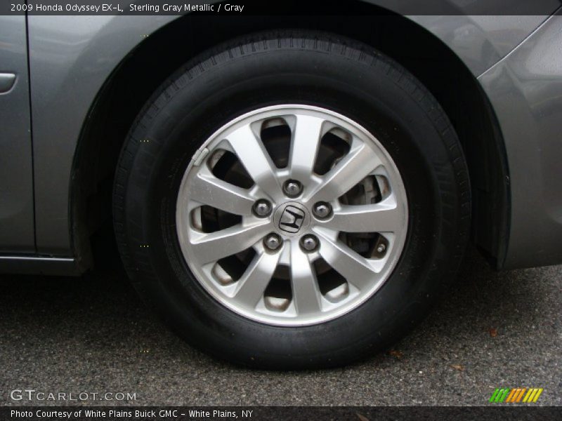 Sterling Gray Metallic / Gray 2009 Honda Odyssey EX-L