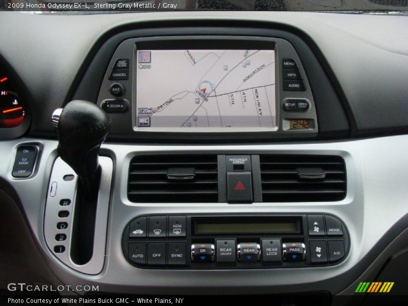 Sterling Gray Metallic / Gray 2009 Honda Odyssey EX-L