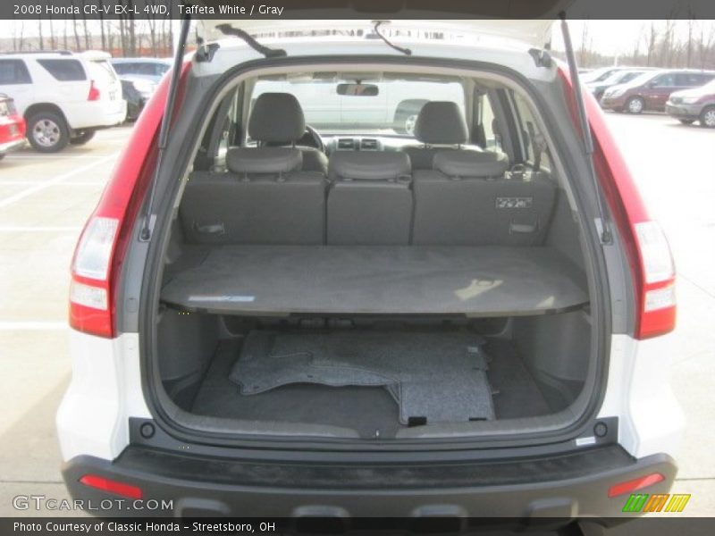 Taffeta White / Gray 2008 Honda CR-V EX-L 4WD