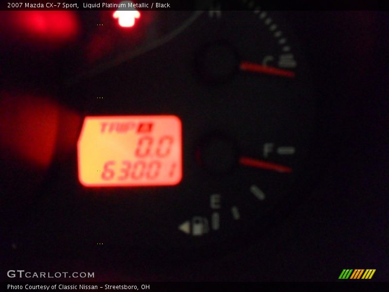 Liquid Platinum Metallic / Black 2007 Mazda CX-7 Sport