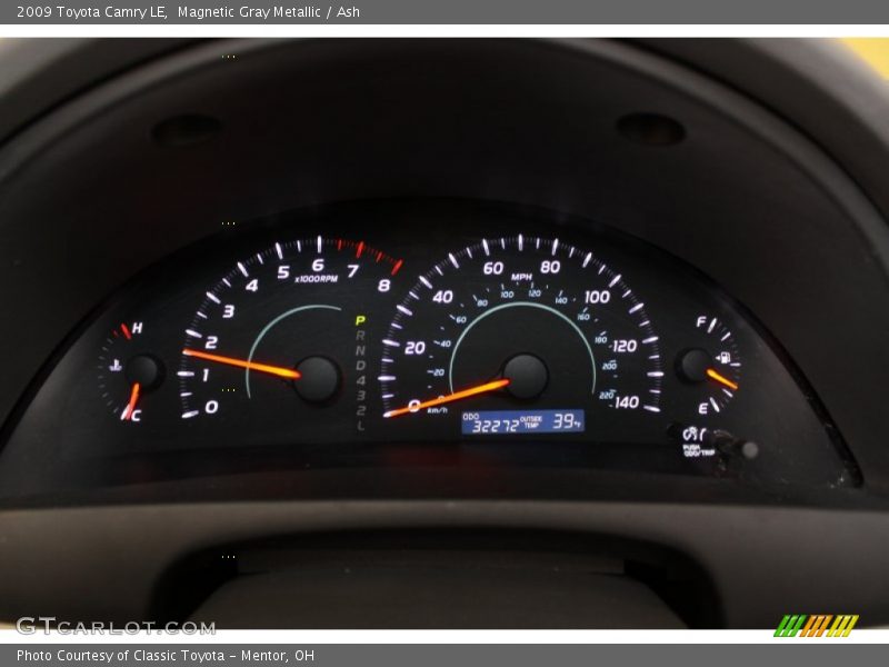 Magnetic Gray Metallic / Ash 2009 Toyota Camry LE