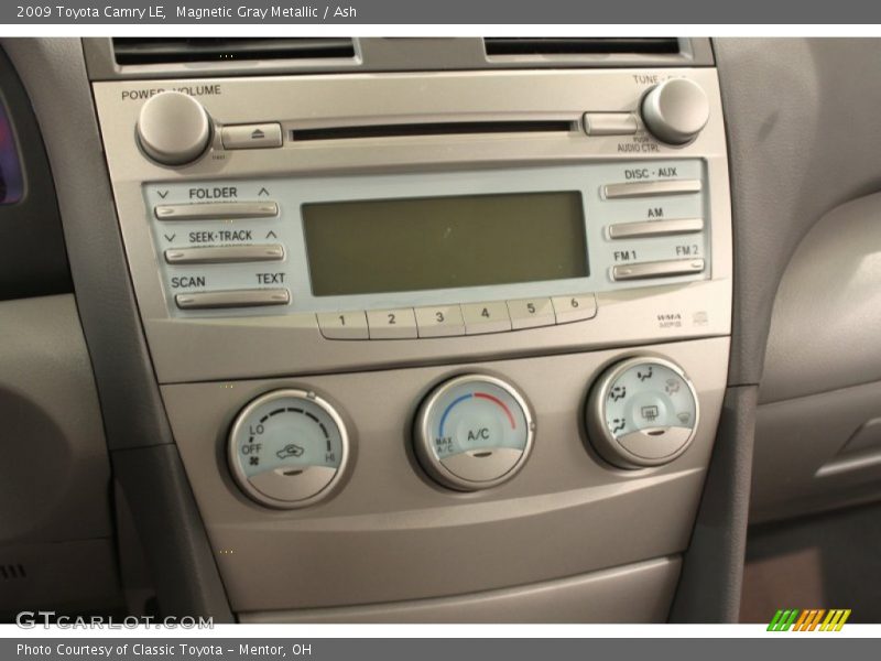 Magnetic Gray Metallic / Ash 2009 Toyota Camry LE
