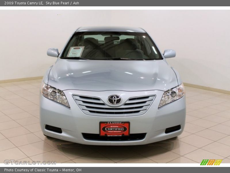 Sky Blue Pearl / Ash 2009 Toyota Camry LE