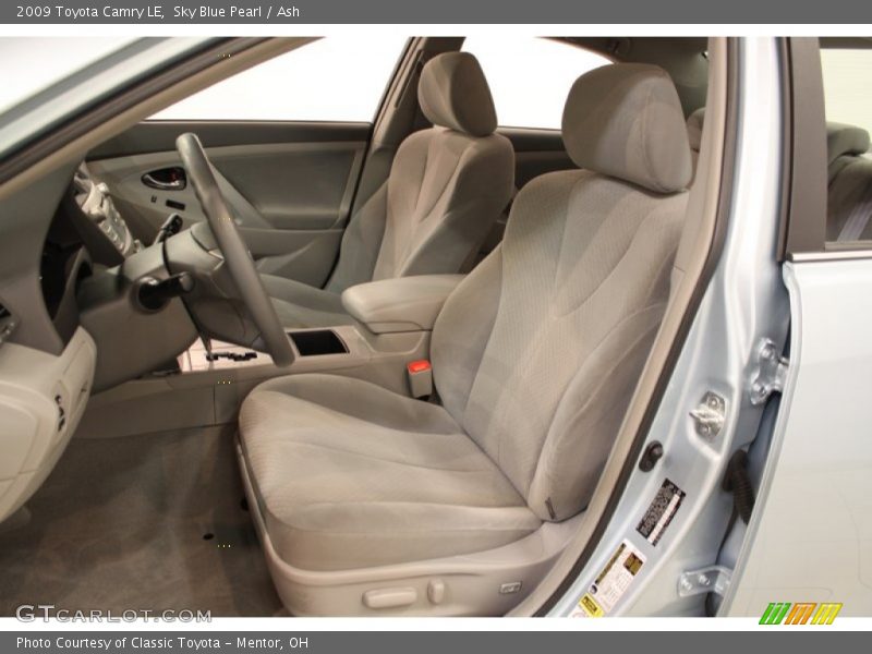 Sky Blue Pearl / Ash 2009 Toyota Camry LE